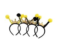 OUNONA 4piezas Diadema Antena Para Insectos De Colores Surtidos Diademas Tentáculos Creativos Para Disfraces Tocados De Fiesta y Accesorios Para Fiestas