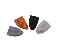 OUNONA 4piezas Diadema De Yoga Ancha Teñida Para Mujer Diademas Deportivas Antideslizantes Que Absorben El Sudor Accesorios Cabello Para Yoga y Entrenamiento