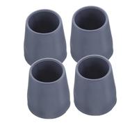 OUNONA 4piezas Fundas Para Pies De Silla De Baño Punta De Goma Antideslizante Protector Para Bastones Andadores Sillas De Ducha Estabilidad Suelo Mojado