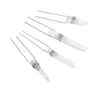 OUNONA 4piezas Horquillas De Novia Accesorios Cabello De Cristal Gemas De Imitación Joyas Cabello Para Boda Nupcial y Fiesta