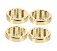 OUNONA 4piezas Humidificadores de Cigarros de Estuche Metálico para Humidificar Cigarros Sistema de Humidificación para Conservación Caja Humectante Portátil Hogar y Uso Exterior