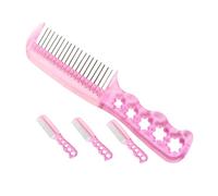 OUNONA 4piezas Peines Para Peluca Antiestáticos Para Mujer Peine De Barbero Cepillo De Alambre