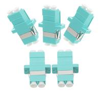 OUNONA 5 Piezas Acoplador LC De Fibra Óptica Adaptador De Fibra Óptica LC Conectores De Acoplador para Redes para Cable De Conexión