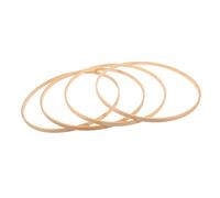 OUNONA 5 Piezas Atrapasueños Círculo De Bambú Manualidades Con Borlas Anillos Para Manualidades Cosas De Boda Aros Atrapasueños Dream Catcher Wall Hanging Atrapasueños De Macramé Colgante