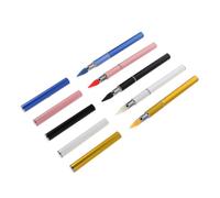 OUNONA 5 Piezas Bolígrafos para Uñas con Punta Doble Herramientas de Dotting y Cera para Colocar Cristales Accesorios Portátiles para Manicura DIY para Técnicos de Uñas y Uso Casa