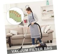 OUNONA 5 piezas Bolsa de Vacío para Aspiradora Compatible con Numatic Papel Filtro Reutilizables Repuesto Práctico y Ecológico para Recoger Polvo y Residuos Domésticos