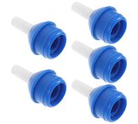OUNONA 5 Piezas Boquilla para Bomba Desoldadora de Plástico Azul Punta Flexible, Repuesto Cómodo para Uso Prolongado en Soldadura y Desoldadura Profesional