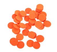 OUNONA 50 Uds Almohadillas De Algodón Para Perfume De Coche Accesorios Para Coche Aceite Esencial De La Tapa Medallón Clip De Ventilación De Aire Del Coche Almohadillas De