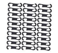 OUNONA 500piezas Ganchos Para Fundas De Coche Clips Para Reposacabezas Accesorios De Coche Fácil Instalación