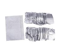 OUNONA 500piezas Quitaesmalte De Uñas Aluminio Con Almohadillas De Algodón Removedor De Esmalte De Gel Para Manicura y Pedicura