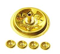 OUNONA 5piezas Soporte De Mechas Flotantes para Lámpara De Aceite De Aluminio Accesorio Resistente para Lámparas De Queroseno Base De Mecha De Repuesto para Uso Ceremonias y Altares El Ho