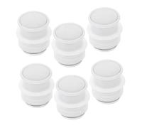 OUNONA 6 Piezas Tapón de Botella Térmica Inoxidable de Diseño Hermético para Termos y Botellas Fácil Instalación y Resistente para Mantener Temperatura