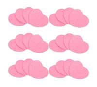 OUNONA 60 Piezas Esponjas Faciales Comprimidas Forma de Esponjas de Celulosa para Limpieza y Exfoliación Facial Almohadillas Suaves para Cuidado Diario Color Rosa Secado Rápido y Duradero