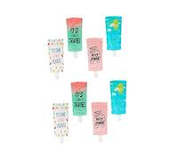 OUNONA 8 Piezas Bolsa De Viaje De Bolsas Expresibles Rellenables Vacía Para Loción Champú y Neceser De Compresión