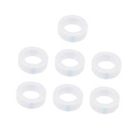 OUNONA 8 Rollos Cinta para Pestañas de No Tejida Cintas para Extensiones de Pestañas Blancos Aislamiento para Piel del Ojo al Aplicar