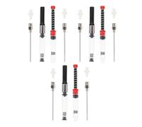 OUNONA Absorbedores de Tinta para Pluma Estilográfica de Plástico, Diseño Ergonómico y Uso Prolongado, Paquete de 6 Piezas para Recarga Fácil