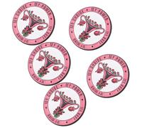 OUNONA Alfiler de Útero Floreciente para Mujer, Paquete, Accesorio para Ropa y Campañas de Salud Uterina, Alfileres Médicos para Enfermeras y Estudiantes, Joyería Educativa de Vestir