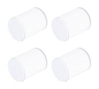 OUNONA Almohadillas Elevadoras para Muebles 40X52 MM 4 Unidades Blancas Antideslizantes y Resistentes al Desgaste Cojines Protectores para Patas de Mesa Sofá Cama y Escritorio