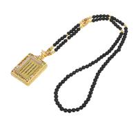 OUNONA Amuleto Decorativo De Buda Colgante Portátil Protección y Suerte Diseño Elegante Para Practicantes De Budismo Adorno De Fe Cinco Versículos