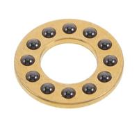 OUNONA Anillo de cojinete de pivote de cerámica para | Pasador de cuchilla, arandela de latón, junta, calza de cojinete, arandela de bola de pivote de repuesto para una apertura