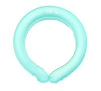 OUNONA Anillo de Enfriamiento para Cuello Reutilizable y Resistente al Agua Mezcla de Cristales de Hielo para Verano, Ligero y Fácil de Transportar