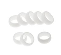 OUNONA Anillos de Silicona para Hombre 8 Piezas, Cómodos y Flexibles, Diseño Simple para Actividades Deportivas y Ejercicios al Aire Libre