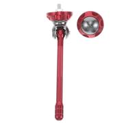 OUNONA Antena de Único para de Diseño Fácil Instalación Rojo en Aleación del Placa Motocicleta para Entusiastas
