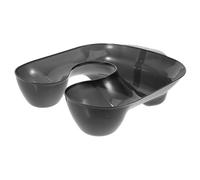 OUNONA Bandeja para Cuello para Tinte de Cabello de Cuello para Peluquería Reutilizable y Portátil Almohadilla para Lavado y Estilismo de Cabello Casa y Salón
