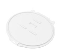 OUNONA Bandejas para Mascarillas Faciales de Algas de Abs Reutilizables, Molde Flexible para Diy, Placas para Máquina de Mascarillas Caseras, Uso Profesional y Doméstico, Color Claro