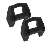 OUNONA Base para Maletero con Hardware para Equipaje Soporte Trasero para Motocicleta y Portaequipajes para Coche Kit de Fijación Seguro y Fácil Instalación para Esquís y Equipaje Garaje