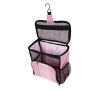 OUNONA Bolsa De Aseo Neceser para Viajar Organizador Colgante para Ducha y Baño con Asa para Artículos De Camping y Imprescindibles para Dormitorios Universitarios