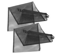 OUNONA Bolsa de Malla para Snorkel 2 Unidades Bolsa Cordón Negra 24x65 Cm de Nylon para Equipo de Natación Buceo Piscina y Viajes al Aire Libre