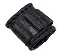 OUNONA Bolsa de Muñeca Fácil de Limpiar Tejido Negro para Tijeras de Peluquero Gran Capacidad y Diseño Compacto para Uso Diario y Viajes