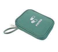 OUNONA Bolsa de Viaje Médica Pequeña Portátil Botiquín de Compacto de Gran Capacidad Resistente y Fácil de Transportar para Camping Hogar y Emergencias