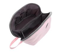 OUNONA Bolsa Organizadora de Ropa Interior para Viajes Bolsa Portátil para Lencería con Compartimentos Separados para Sujetadores y Ropa Íntima Resistente la Humedad y Color Rosa