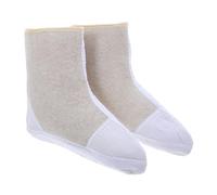 OUNONA Boot Socks Impermeables y Aislantes para Hombre y Mujer Forro de Fieltro Grueso y Cálido Reutilizable para Botas de Trabajo Minería Nieve y Caminata Talla