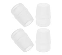 OUNONA Boquillas Suaves de Silicona para Válvulas de Mordida, 4 Piezas White para Botellas Deportivas, Repuestos Ideales para Actividades de Senderismo y Ciclismo