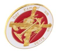 OUNONA Broche de Abogado de Justicia de Metal Dorado, Pin de Balanza, Accesorio Legal para Traje, Joyería Inspiradora para Eventos y Coleccionistas, Pasador Elegante para Abogados