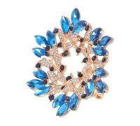 OUNONA Broche De Racimo De Flores Broche De Gemas De Imitación Para Boda Vestido Bufanda Chal Ropa Bolsos Decoración Joyería Obsequio Para Mujer