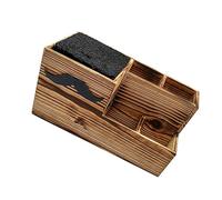 OUNONA Caja de Almacenamiento Color para Tijeras y Peines de Peluquería de Madera Multifuncional en Barbería o para Uso Diario