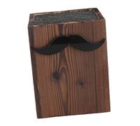 OUNONA Caja de Madera para Almacenamiento de Tijeras y Peine de Peluquería Gran Capacidad y Diseño Práctico para Proteger Herramientas