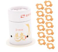 OUNONA Caja De Moxibustión Portátil Multifunción Cinta Adhesiva Blanca 60 Unidades, Aislante Térmica Para Moxa, Uso Doméstico y Viajes, Suministros Para Moxibustión, Herramientas Compactas De Terapia