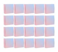 OUNONA Cajas de Embalaje para Jabón Artesanales 30 Unidades Caja de Cartón Kraft 85x85x35mm para Regalos DIY Velas y Jabones Naturales en Hogar y Fiestas