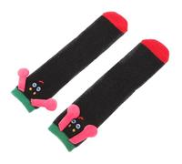 OUNONA Calcetines Térmicos Mujer Invierno Cálidos y Suaves Calcetines Largos de Felpa Gruesa Diseño Adorable y Cómodo para Dormir y Uso Diario Frío