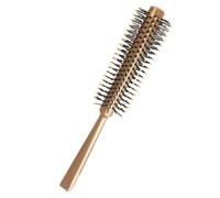 OUNONA Cepillo para Secado y de Cabello Cepillo Antideslizante de Barril para Peinar y Desenredar para Tipo de Cabello Color Dorado