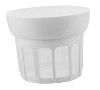 OUNONA Colador de Fina para Yogur Filtro de Leche Herramienta de Cocina Diseño Lavable para Uso Familiar Preparación de Yogur y Queso