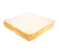 OUNONA Colchón para Mascotas Forma de Pan Tostado, Cojín Suave de Esponja y Felpa Corta, Fácil de Limpiar y Superficie Desmontable para Dormir y Jugar
