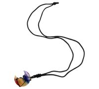 OUNONA Collar de Piedra Lunar Negra para Mujer, Colgante de Cuerda | Estilo Moderno, Uso Diario y Concierto, Forma de Luna, Acabado Negro, Joya Versátil para Mujeres