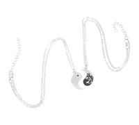 OUNONA Collares de Pareja Yin Yang Tai Ji Colgante de Dragón Chino para Novio y Novia para Hombre y Mujer