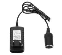 OUNONA Convertidor de Potencia para Automóvil 12v 2a, Adaptador Negro | Entrada Ac 220-240v, Frecuencia 50-60 Hz, Protección Múltiple Voltaje, Uso en Casa